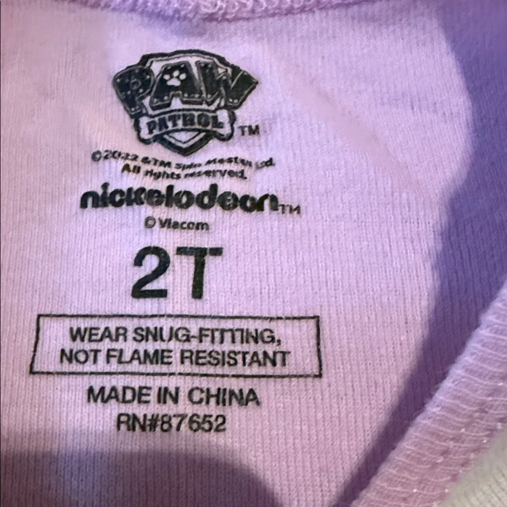 (3) Toddler Long Sleeve Pajama Tops